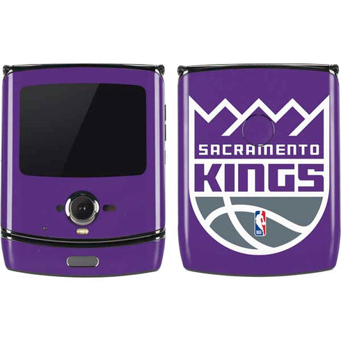 NBA Sacramento Kings Large Logo Motorola RAZR Skin