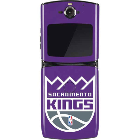 NBA Sacramento Kings Large Logo Motorola RAZR Skin