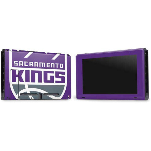 NBA Sacramento Kings Large Logo Nintendo Switch Bundle Skin