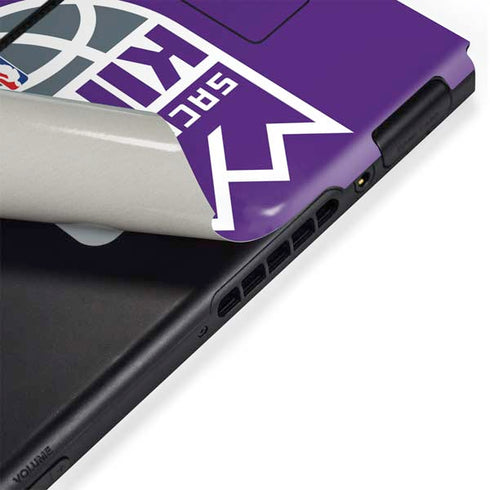 NBA Sacramento Kings Large Logo Nintendo Switch Bundle Skin
