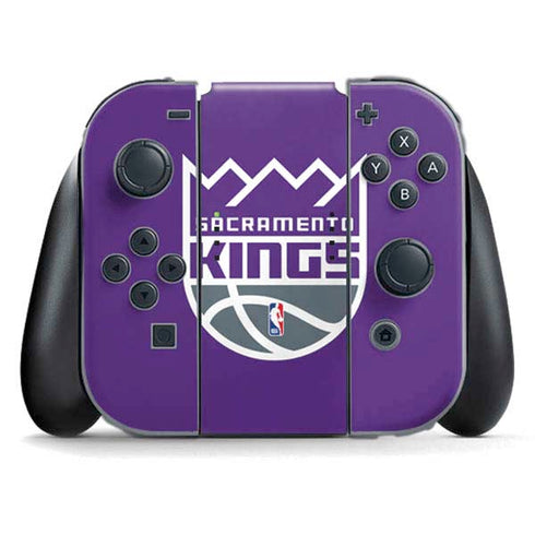 NBA Sacramento Kings Large Logo Nintendo Switch (2017-2021) Joy-Con Controller Skin