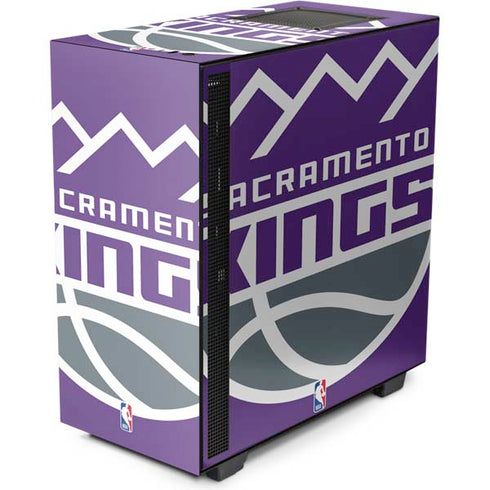 NBA Sacramento Kings Large Logo NZXT H510 Compact ATX Mid-Tower Case Skin