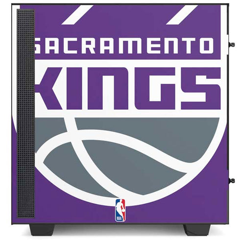NBA Sacramento Kings Large Logo NZXT H510 Compact ATX Mid-Tower Case Skin