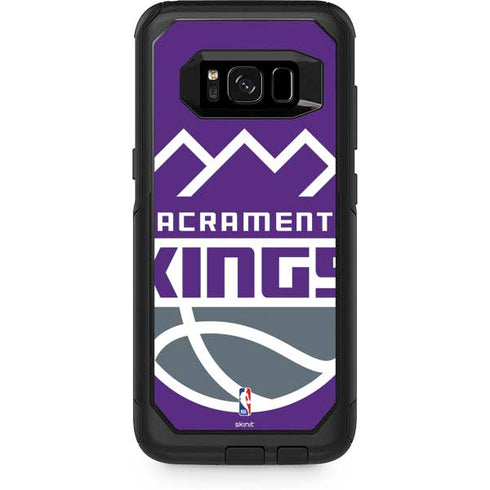 NBA Sacramento Kings Large Logo Otterbox Commuter Galaxy Skin