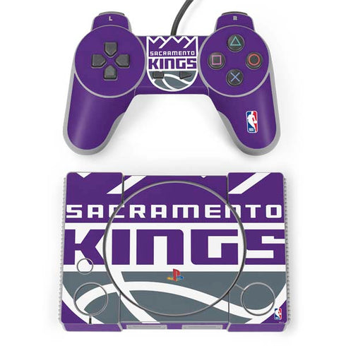 NBA Sacramento Kings Large Logo PlayStation Classic Bundle Skin
