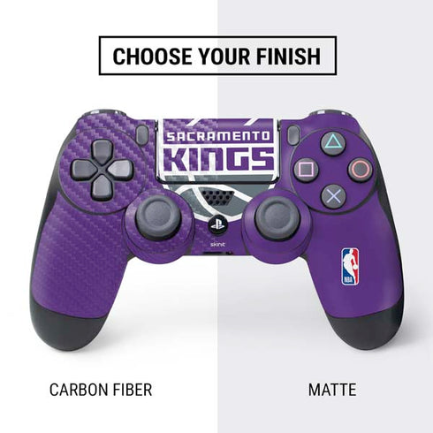 NBA Sacramento Kings Large Logo PS4 Controller Skin