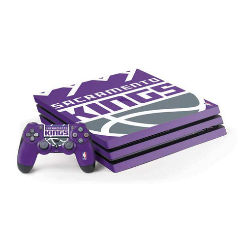 NBA Sacramento Kings Large Logo PS4 Pro Bundle Skin