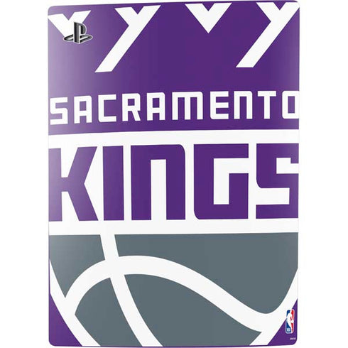 NBA Sacramento Kings Large Logo PS5 Bundle Skin