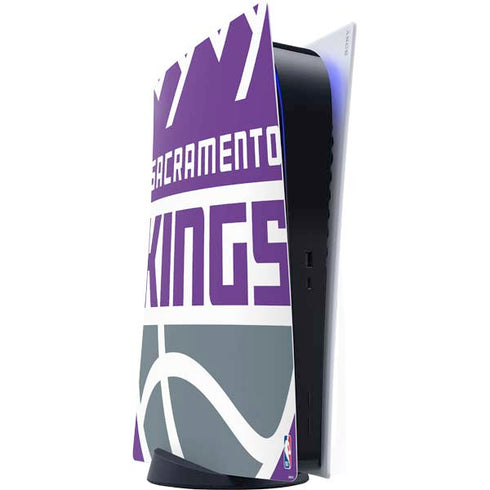 NBA Sacramento Kings Large Logo PS5 Digital Edition Console Skin