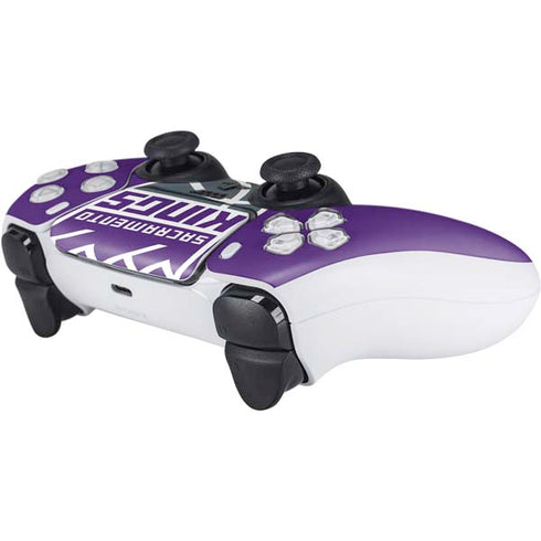 NBA Sacramento Kings Large Logo PS5 Controller Skin