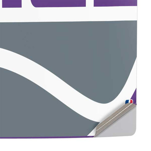 NBA Sacramento Kings Large Logo PS5 Slim Digital Edition Console Skin