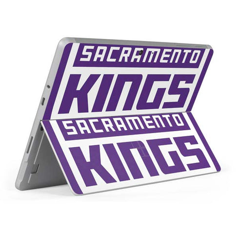 NBA Sacramento Kings Large Logo Surface Go Skin