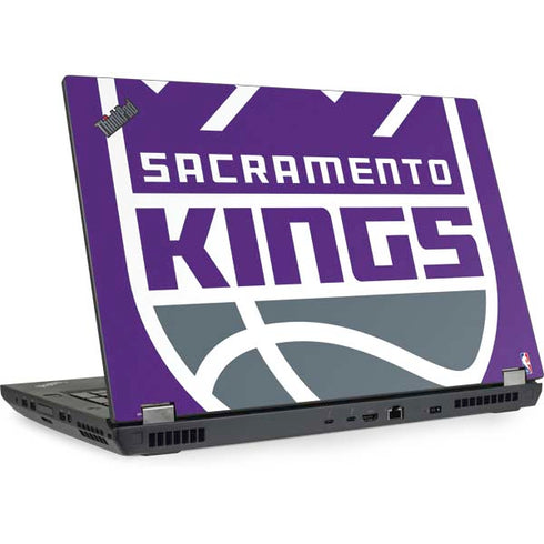 NBA Sacramento Kings Large Logo Lenovo ThinkPad Skin