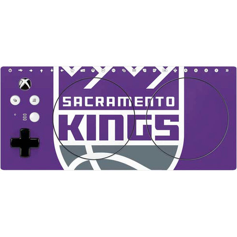 NBA Sacramento Kings Large Logo Xbox Adaptive Controller Skin