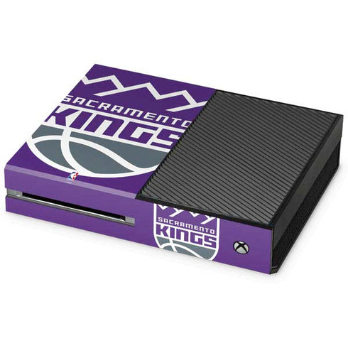 NBA Sacramento Kings Large Logo Xbox One Console Skin