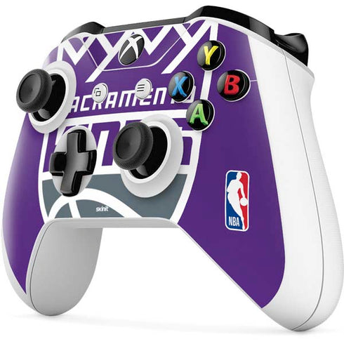 NBA Sacramento Kings Large Logo Xbox One S All-Digital Edition Bundle Skin