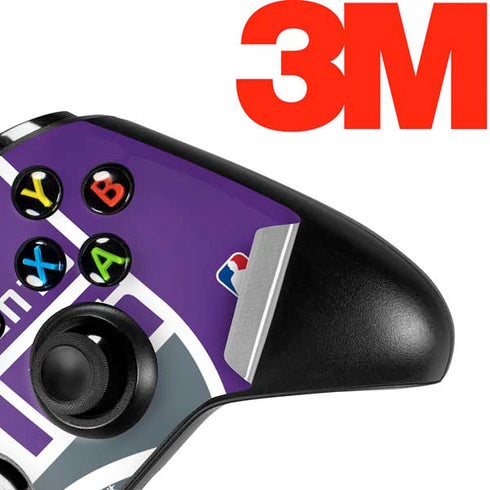 NBA Sacramento Kings Large Logo Xbox One S Controller Skin