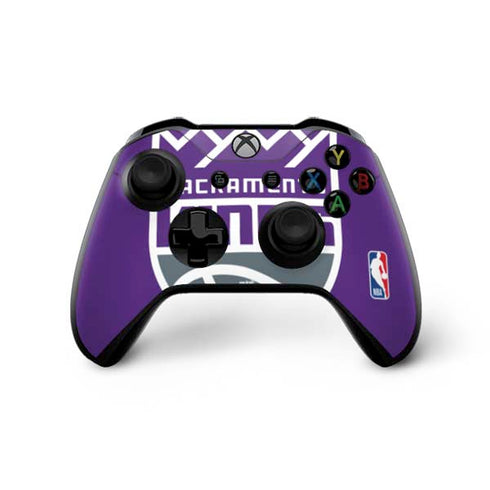 NBA Sacramento Kings Large Logo Xbox One X Controller Skin