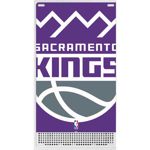 NBA Sacramento Kings Large Logo Xbox Series S Console Skin