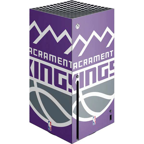 NBA Sacramento Kings Large Logo Xbox Series X Console Skin