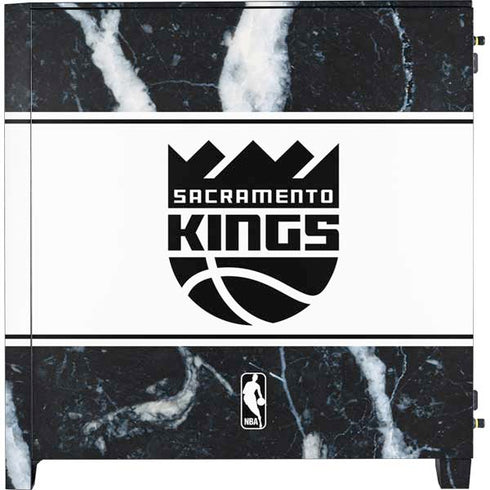 NBA Sacramento Kings Marble Corsair 4000D Tempered Glass Mid-Tower ATX Case Skin