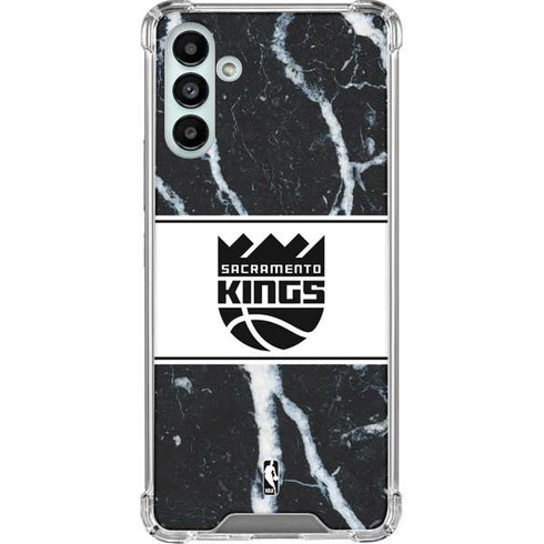 NBA Sacramento Kings Marble Galaxy A13 5G Clear Case