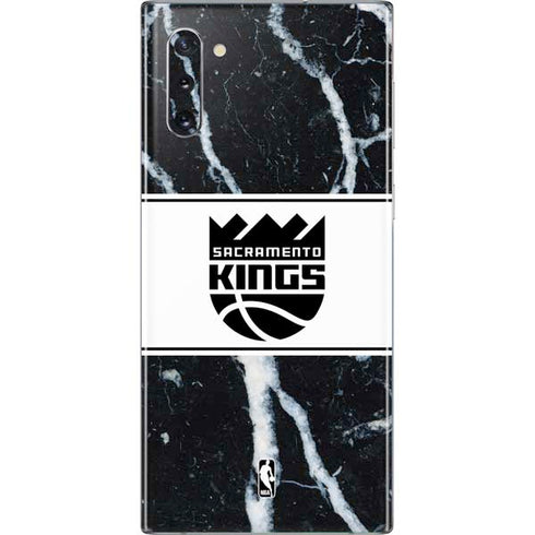NBA Sacramento Kings Marble Galaxy Note 10 Skin