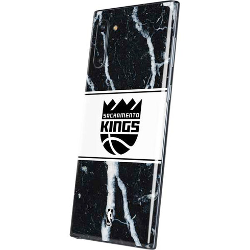 NBA Sacramento Kings Marble Galaxy Note 10 Skin