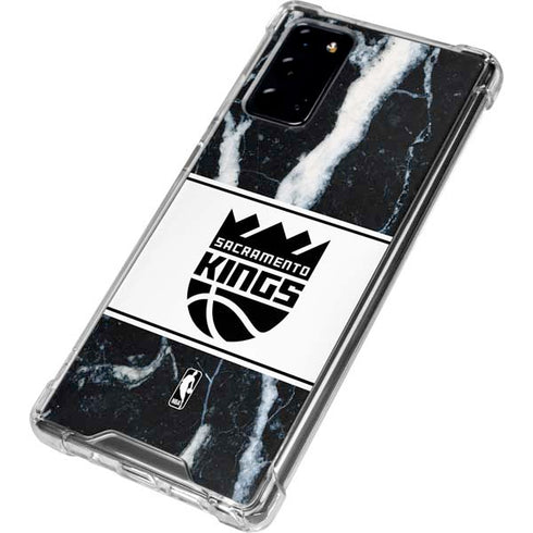 NBA Sacramento Kings Marble Galaxy Note20 5G Clear Case