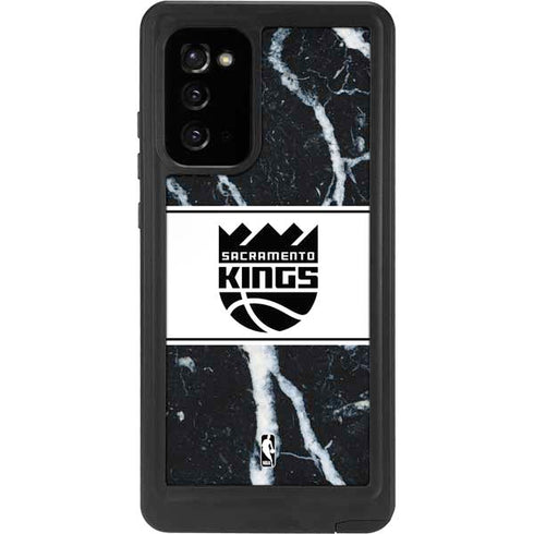 NBA Sacramento Kings Marble Galaxy Note20 5G Waterproof Case