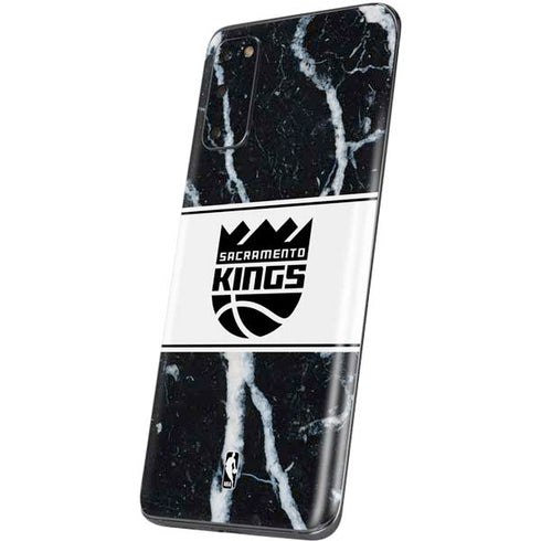 NBA Sacramento Kings Marble Galaxy S20 Skin