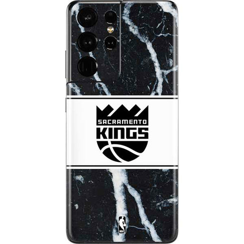 NBA Sacramento Kings Marble Galaxy S21 Ultra 5G Skin