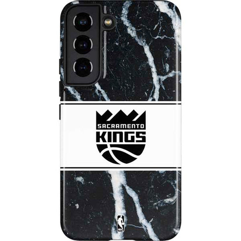 NBA Sacramento Kings Marble Galaxy S22 Pro Case