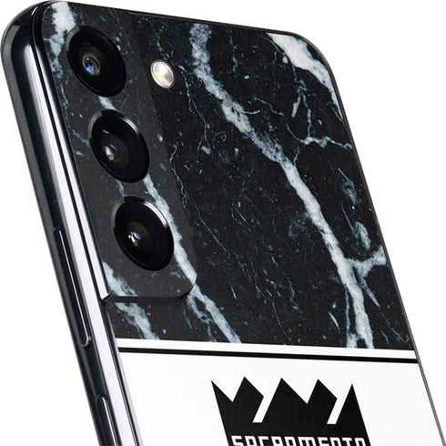 NBA Sacramento Kings Marble Galaxy S22 Skin