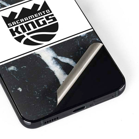 NBA Sacramento Kings Marble Galaxy S22 Skin