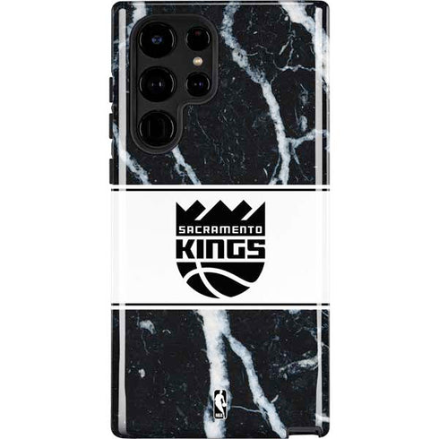 NBA Sacramento Kings Marble Galaxy S22 Ultra Pro Case