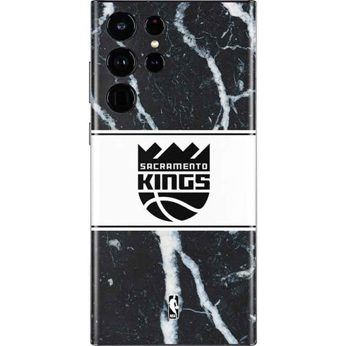 NBA Sacramento Kings Marble Galaxy S22 Ultra Skin