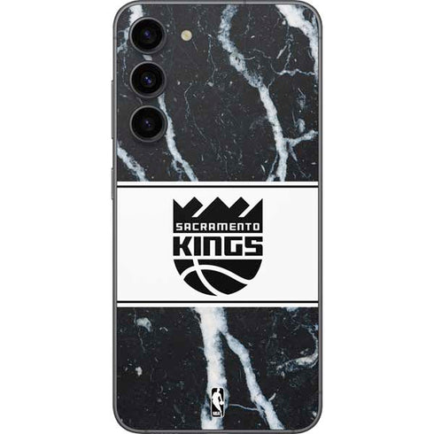 NBA Sacramento Kings Marble Galaxy S23 Plus Skin