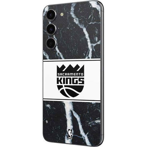 NBA Sacramento Kings Marble Galaxy S23 Plus Skin