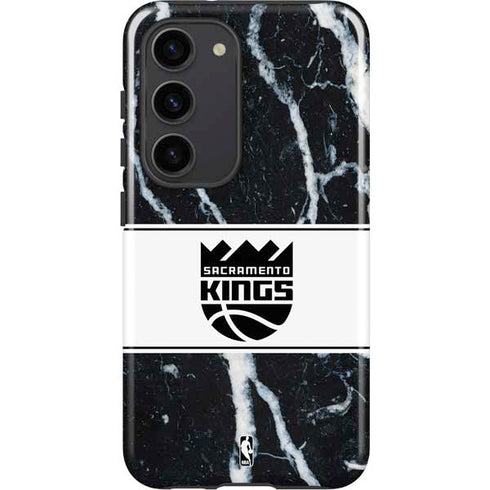 NBA Sacramento Kings Marble Galaxy S23 Pro Case