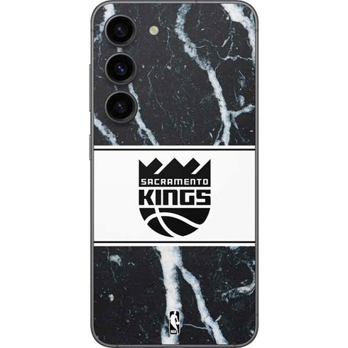 NBA Sacramento Kings Marble Galaxy S23 Skin