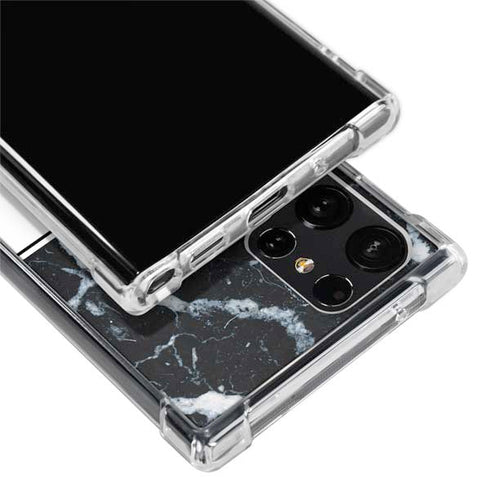 NBA Sacramento Kings Marble Galaxy S24 Ultra Clear Case