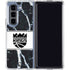 NBA Sacramento Kings Marble Galaxy Z Fold5 5G Clear Case