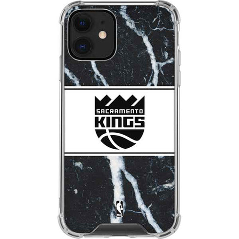 NBA Sacramento Kings Marble iPhone 12 Clear Case