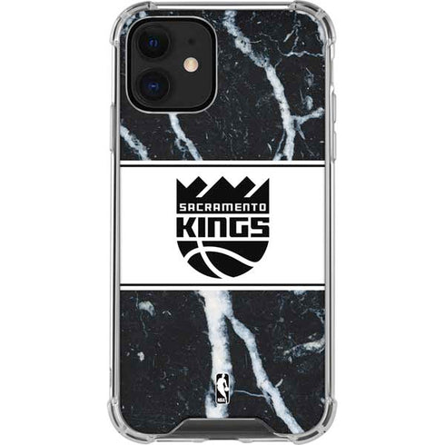 NBA Sacramento Kings Marble iPhone 12 Mini Clear Case