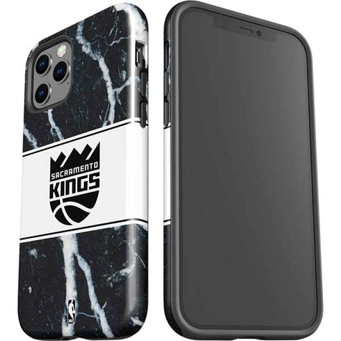 NBA Sacramento Kings Marble iPhone 12 Pro Max Impact Case