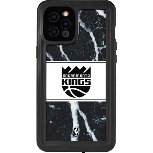 NBA Sacramento Kings Marble iPhone 12 Pro Max Waterproof Case