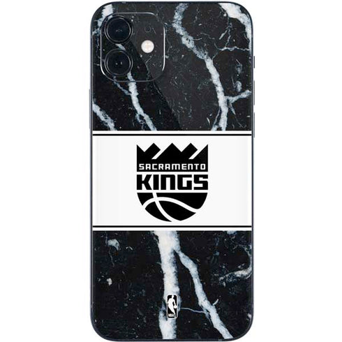 NBA Sacramento Kings Marble iPhone 12 Skin