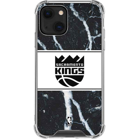 NBA Sacramento Kings Marble iPhone 13 Clear Case