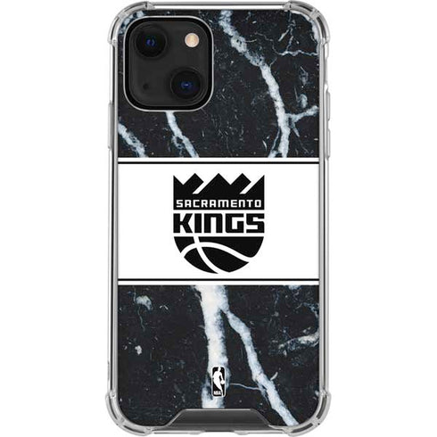 NBA Sacramento Kings Marble iPhone 13 Mini Clear Case